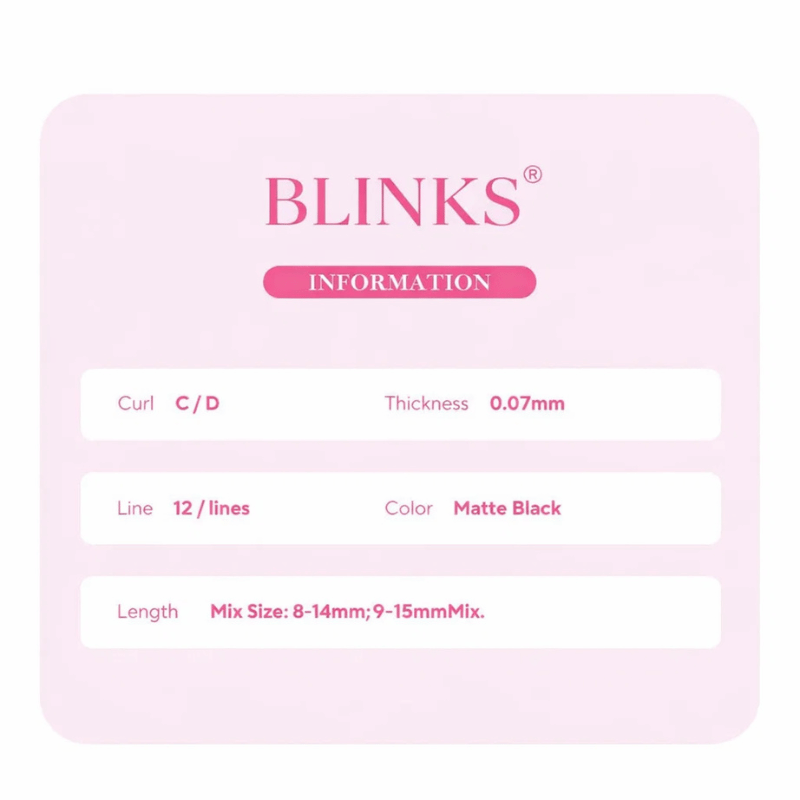 BLINKS U-YY Eyelash Extensions