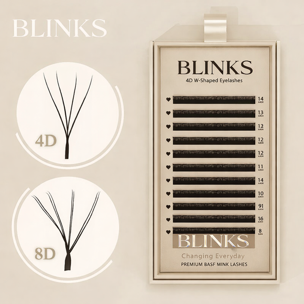 BLINKS 4D W Eyelash Extensions